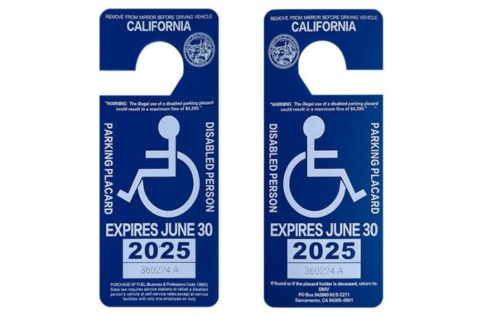 CA Disabled Parking