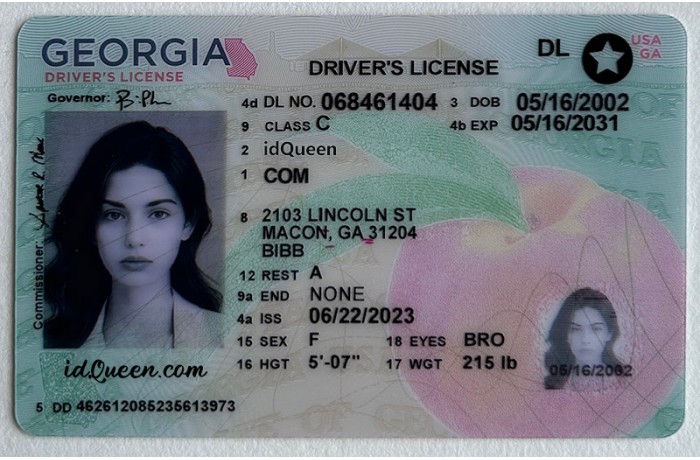 Georgia Fake ID