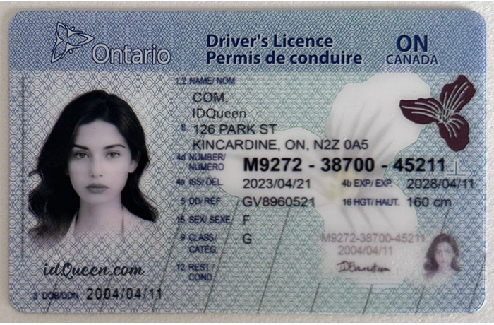 Ontario Fake ID