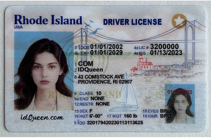 Rhode Island Fake ID